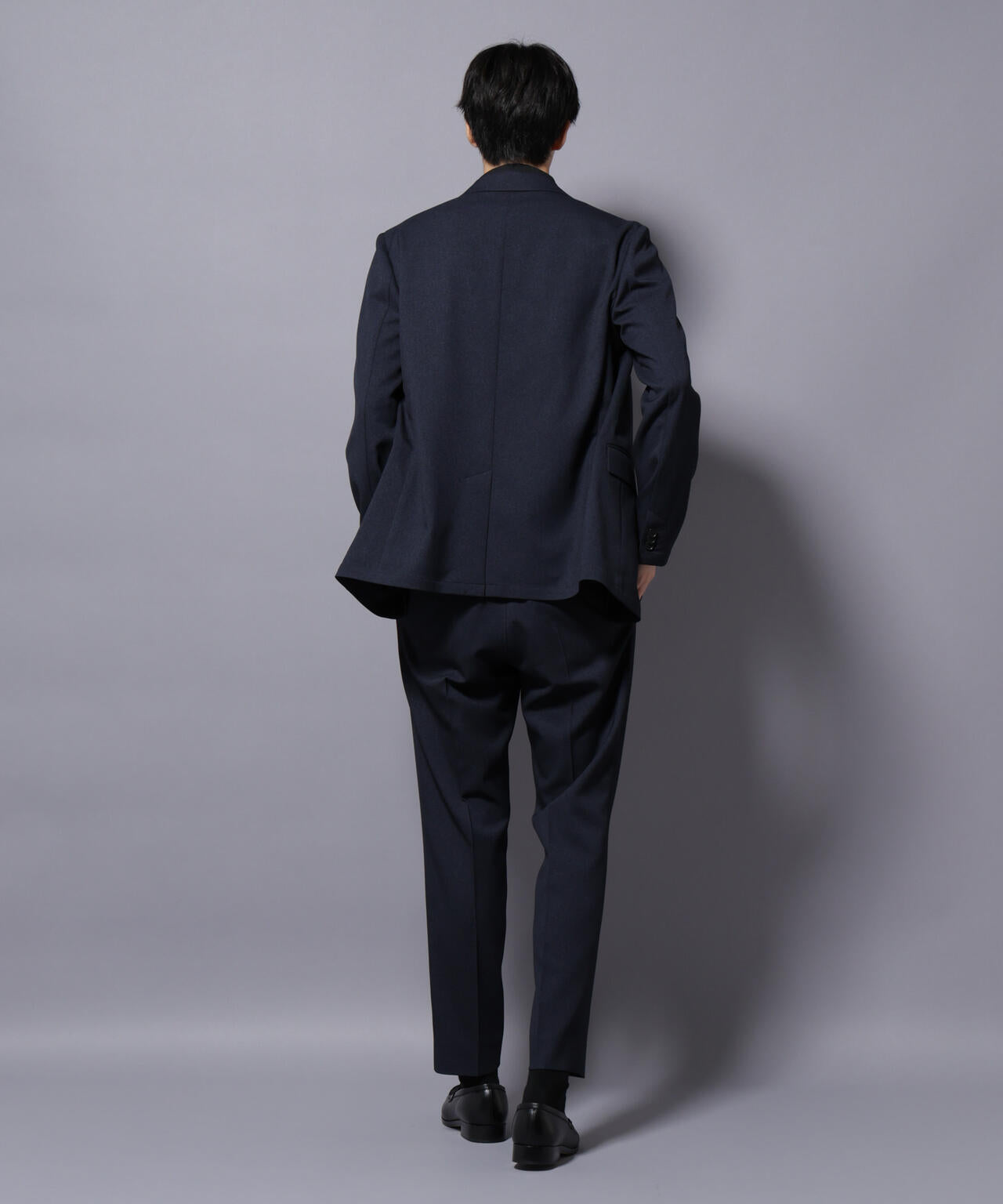 ｢Damerino｣LANATEC(R)シャークスキンセットアップ防シワ形態安定